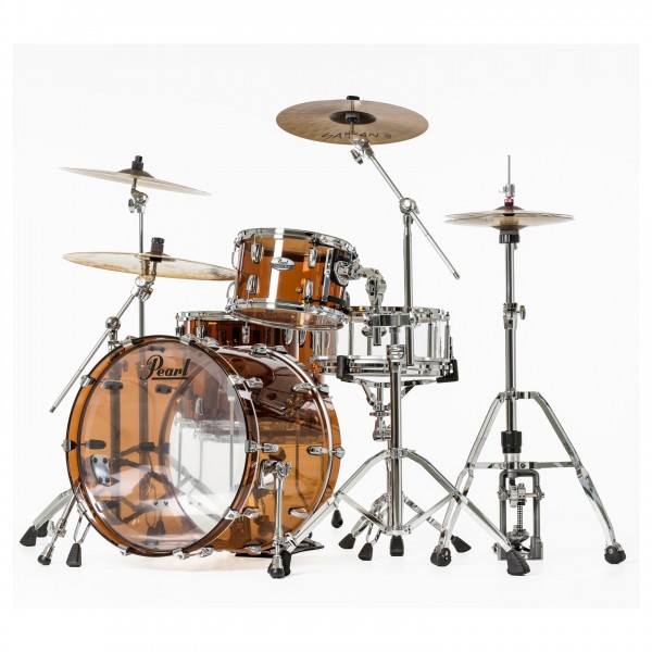Pearl Crystal Beat 22'' 4pc Shell Pack, Liquid Smoke - Angle