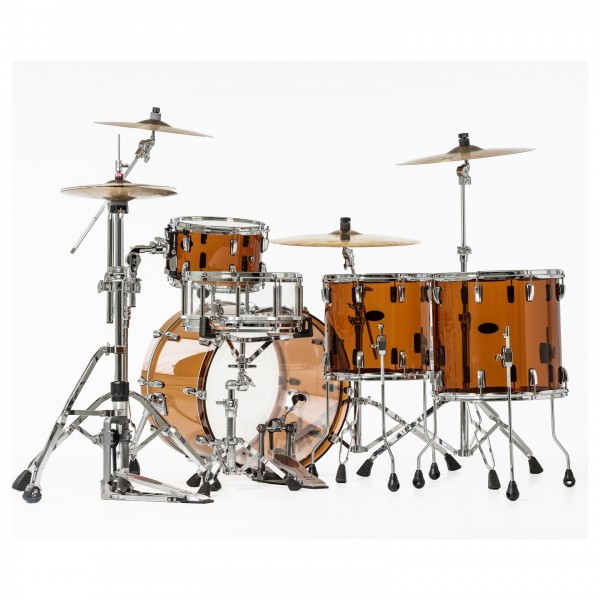 Pearl Crystal Beat 22'' 4pc Shell Pack, Liquid Smoke - Back