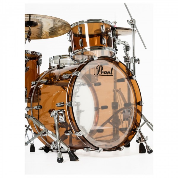 Pearl Crystal Beat 22'' 4pc Shell Pack, Liquid Smoke - Bass Drum