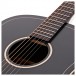 Hartwood Artiste Dreadnought Electro Acoustic Guitar, Black