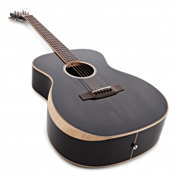 Hartwood Artiste Orchestral Model Acoustic Guitar, Black