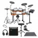 Yamaha DTX8K-M RW Electronic Drum Kit w/ Single Pedal Complete Bundle