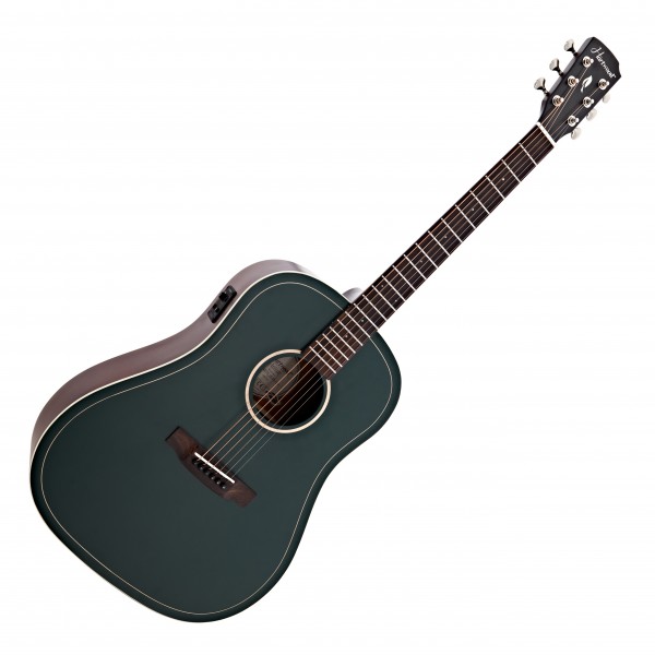 Hartwood Artiste Dreadnought Electro Acoustic Guitar, Green