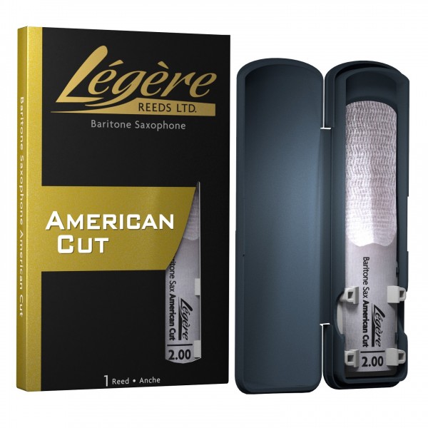 Legere Baritone Saxophone American Cut Synthetic Reed, 2