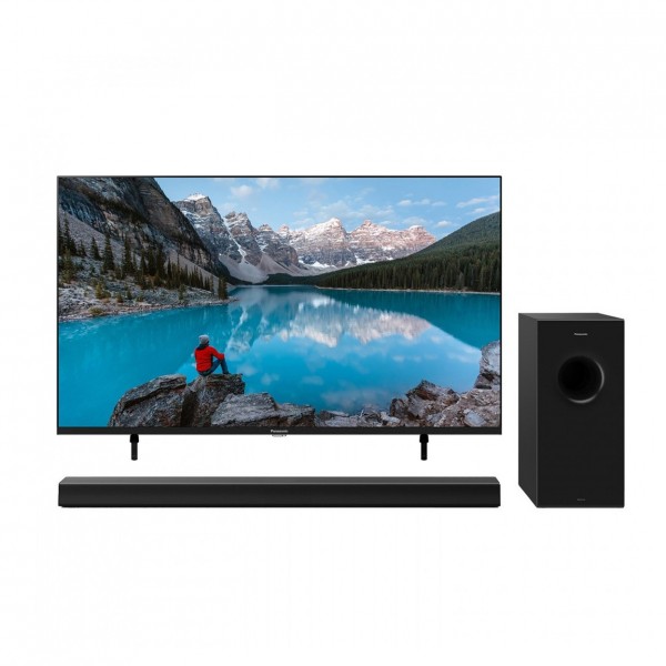 Panasonic TX-43MX800B 43" 4K HDR Smart TV with Half Price Soundbar