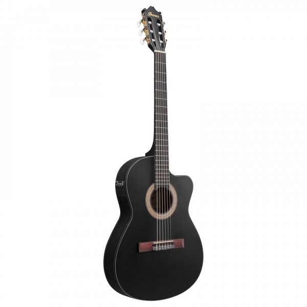 Ibanez GA5MHTCE-WK, Weatherd Black Open Pore
