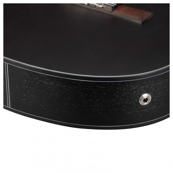 Ibanez GA5MHTCE-WK, Weatherd Black Open Pore