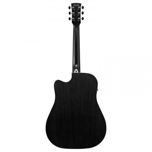 Ibanez PF16MWCE-WK, Weathered Black Open Pore