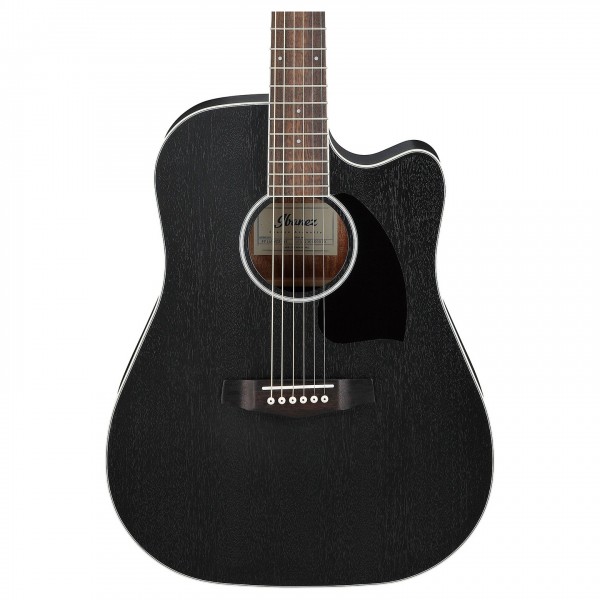 Ibanez PF16MWCE-WK, Weathered Black Open Pore