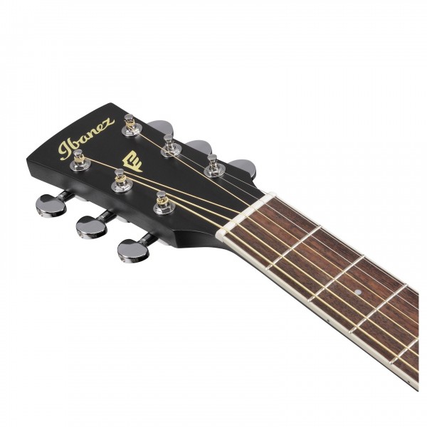 Ibanez PF16MWCE-WK, Weathered Black Open Pore