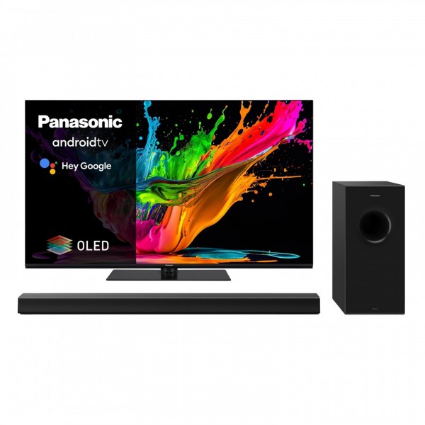 Panasonic TX-48MZ800B 48" OLED Smart TV with Half Price Soundbar