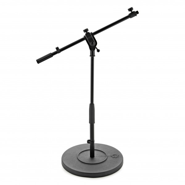 G4M Short Cast Base Telescopic Boom Microphone Stand