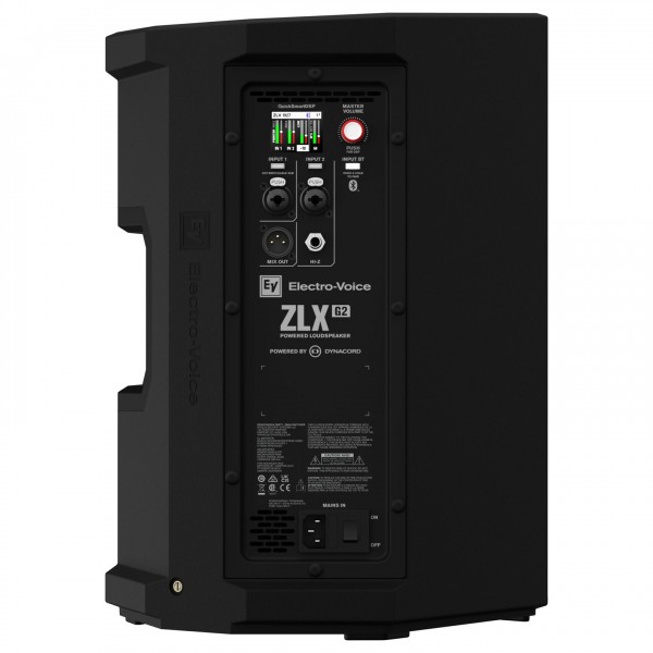 Electro-Voice ZLX-8P G2 8" Active PA Speaker - Back, Right