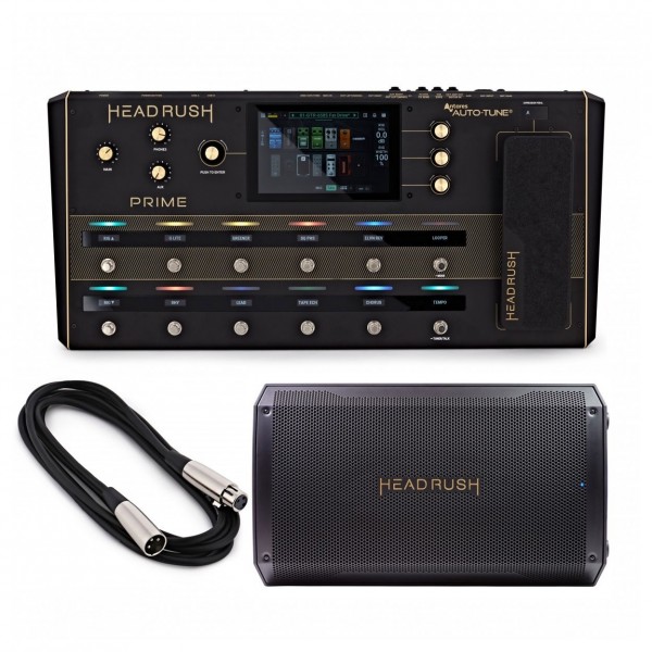 HeadRush PRIME Guitar and Vocal Processor with HeadRush FRFR112MK2