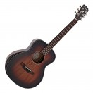 Hartwood Artiste Travel Acoustic Guitar, Natural Koa