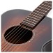 Hartwood Artiste GS Travel Acoustic Guitar, Natural Koa