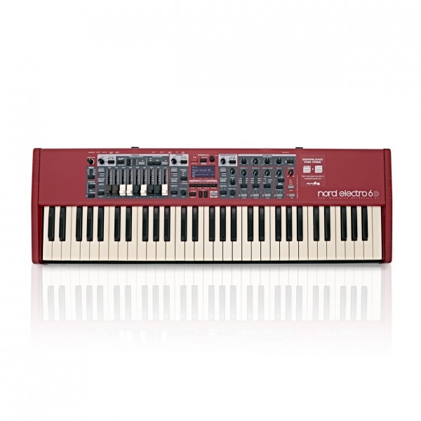 Nord Electro 6D 61-Note Semi Weighted Keyboard - Top