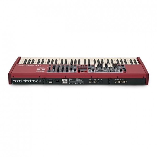 Nord Electro 6D 61 Keyboard - Rear