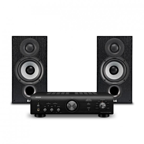 Denon PMA-600NE & ELAC Debut B5.2 Black Bundle