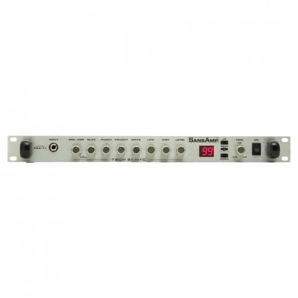 Tech 21 SansAmp PSA-1.1 Rackmount Guitar Pre-Amp