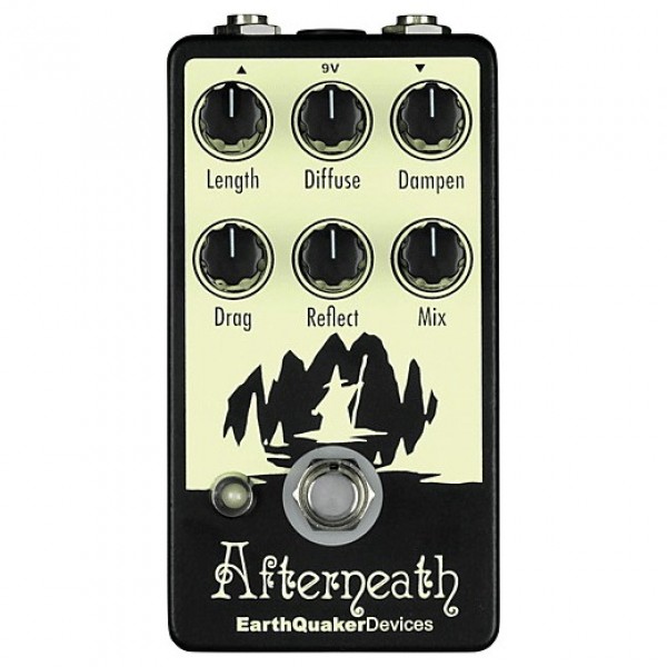 EarthQuaker Devices Afterneath Reverb Pedal Top