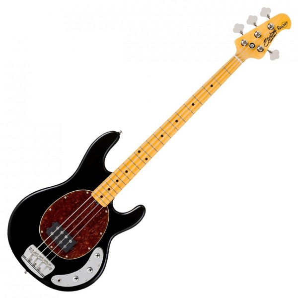 Sterling by Music Man Ray34 Classic Bass Guitar, Black