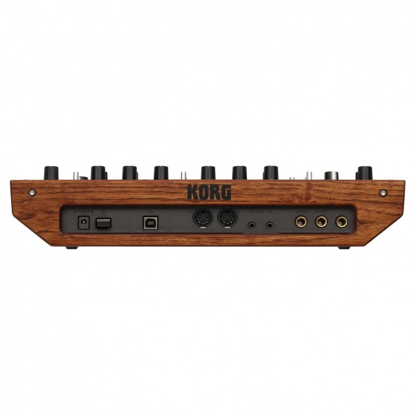 Korg Monologue Analogue Synthesizer, Red - Rear