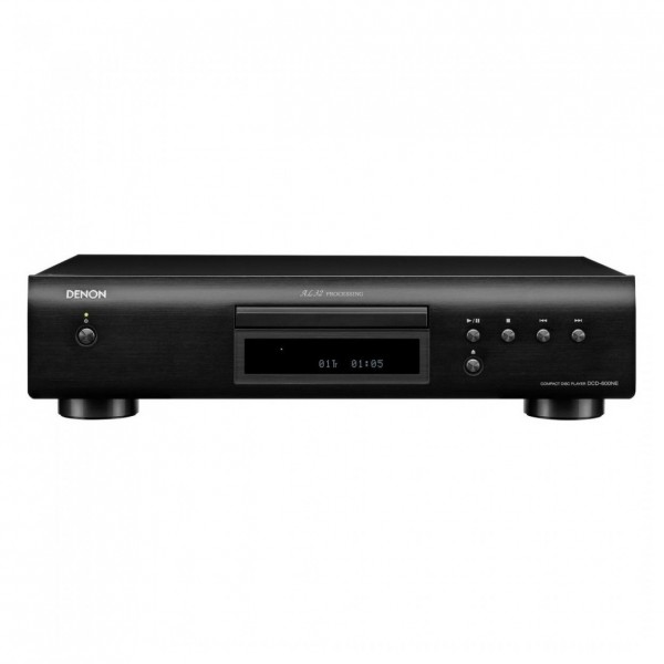 Denon DCD-600NE CD Player, Black - front