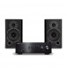 Yamaha A-S501 & Wharfedale 9.1 Speakers, Black Hi-Fi Bundle