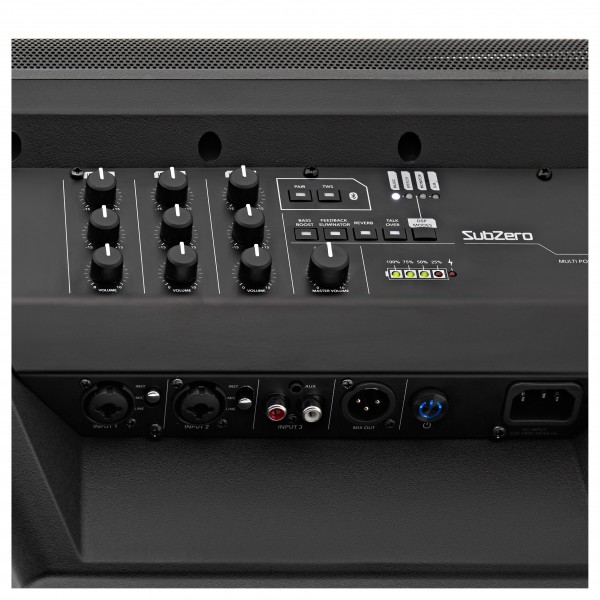 SubZero MP8 Multi-Position Battery Powered DSP PA System