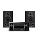 Marantz X M-CR612 & Wharfedale Diamond 9.1 Hi-Fi Bundle, Black