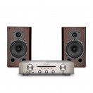 Marantz PM6007, Silver & Wharfedale Diamond 9.1, Walnut Hi-Fi Bundle