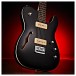 G4M 734 SH Electric Guitar, Trans Black