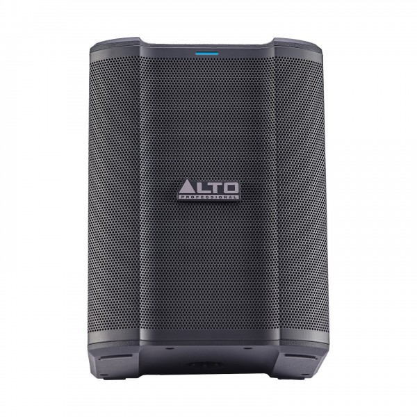 Alto Professional Busker Portable Battery Powered PA Speaker - Front, Tilted