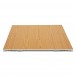 1m x 1m Portable Dance Floor by Gear4music, Wood Finish