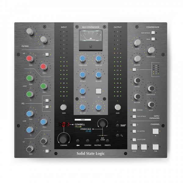 Solid State Logic UC1 Channel Strip & Bus Compressor Controller - Top View