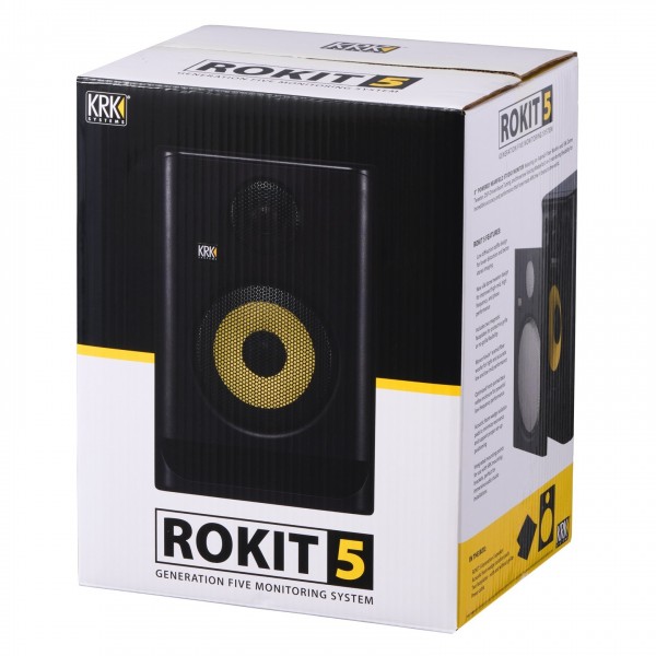 KRK ROKIT RP5 G5 Studio Monitors - Box Front