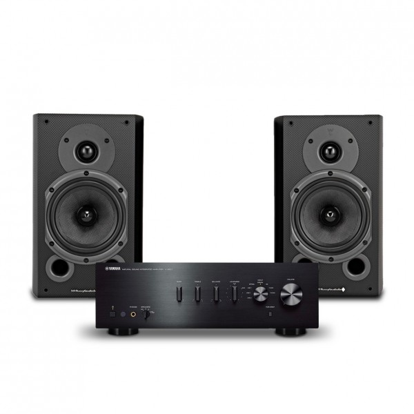 Yamaha A-S501 Amp & Wharfedale 9.1 speakers, Carbon Hi-Fi Package
