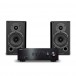 Yamaha A-S501 Amp & Wharfedale 9.1 speakers, Carbon Hi-Fi Package