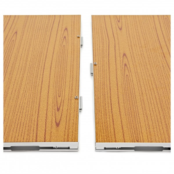 4m x 4m Portable Dance Floor, Wood Finish