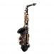 Jupiter JAS1100 Eb Alto Saxophone, Gilded Onyx - side