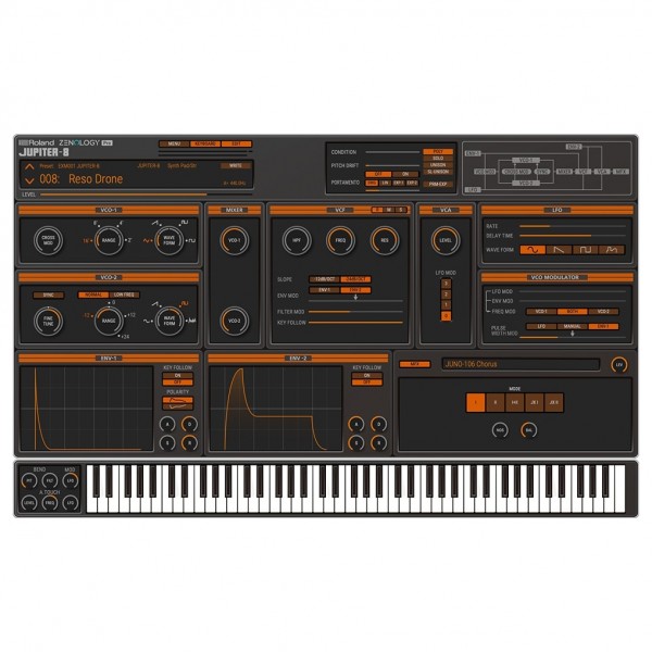 Roland Cloud Zenology Pro Analog Icons
