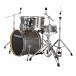 Ludwig Evolution 20'' 5pc Drum Kit, Platinum - Angle