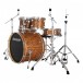 Ludwig Evolution 22'' 5pc Drum Kit, Cherry - angle