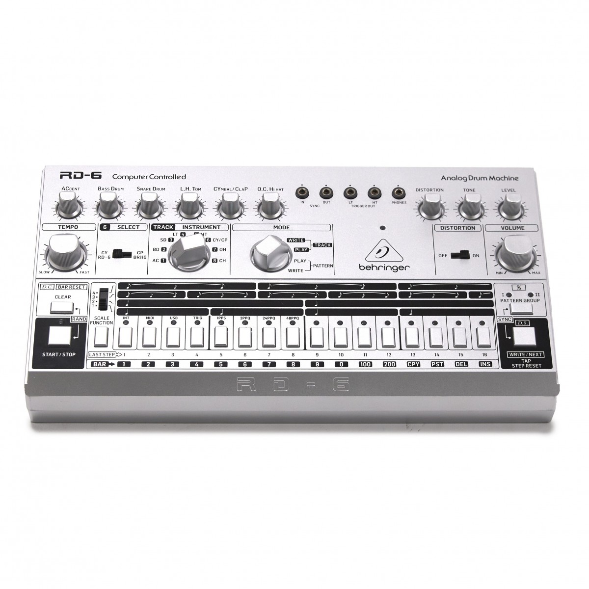 Behringer RD-6, Boîte à Rythmes Analogique - Occasion | Gear4music