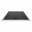 2 m x 2 m Mobile Tanzfl&auml;che von Gear4music, Schwarz