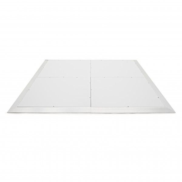 2m x 2m Portable Dance Floor White