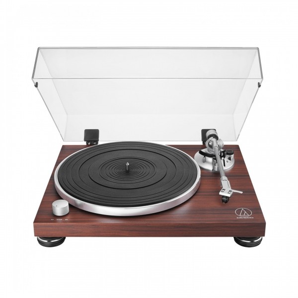 Audio Technica AT-LPW50BTRW Wireless Belt-Drive Turntable Front View