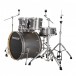Ludwig Evolution 22'' 5pc Drum Kit, Platinum - left