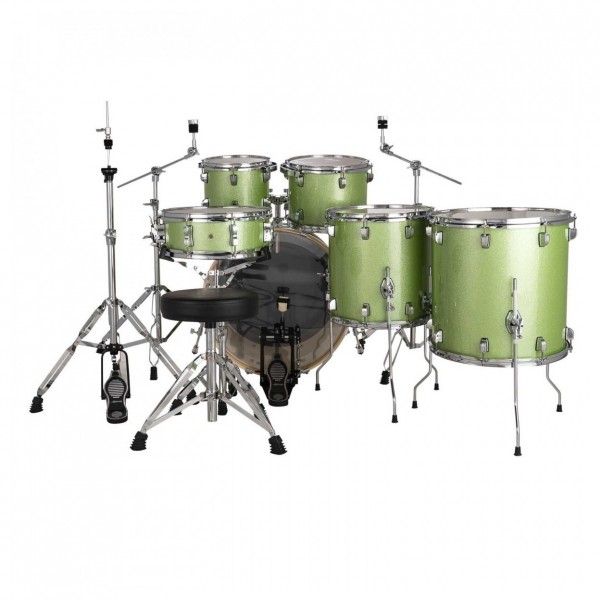 Ludwig Evolution 22'' 6pc Drum Kit, Mint